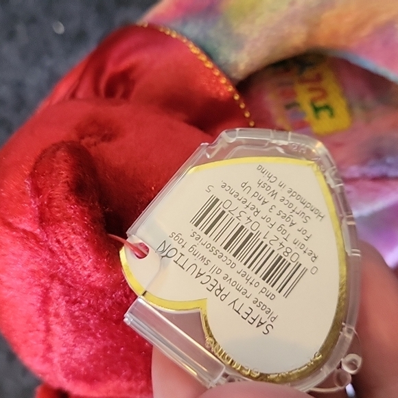 🌴3/$15🌴 July Birthday Bear kids/adults teddy bear red kids plush celebrate - Picture 5 of 9